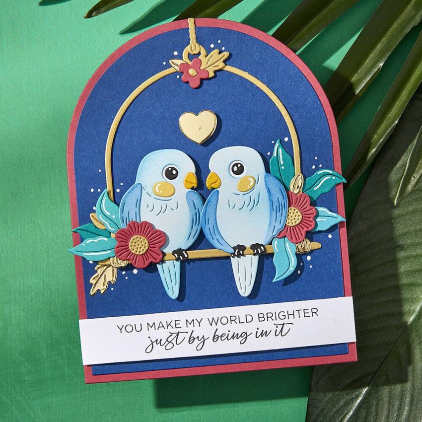 Spellbinders - Stanzschablone "Pretty Birds" Dies
