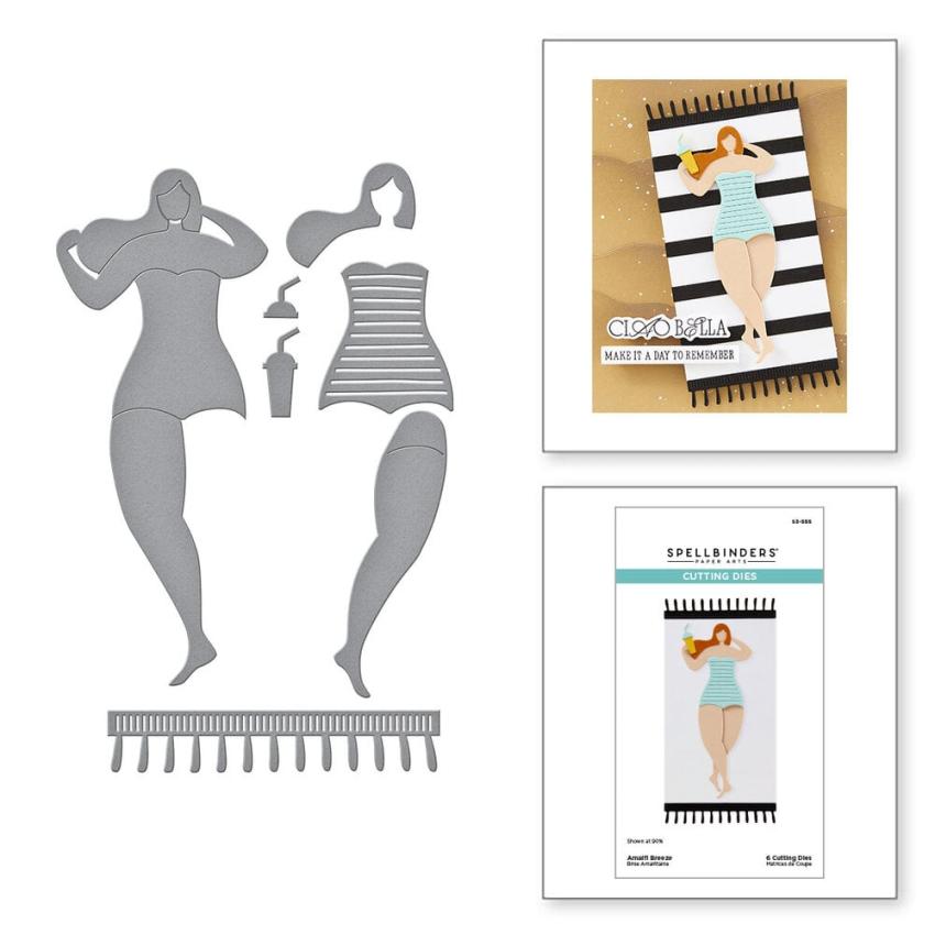 Spellbinders - Stanzschablone "Amalfi Breeze" Dies