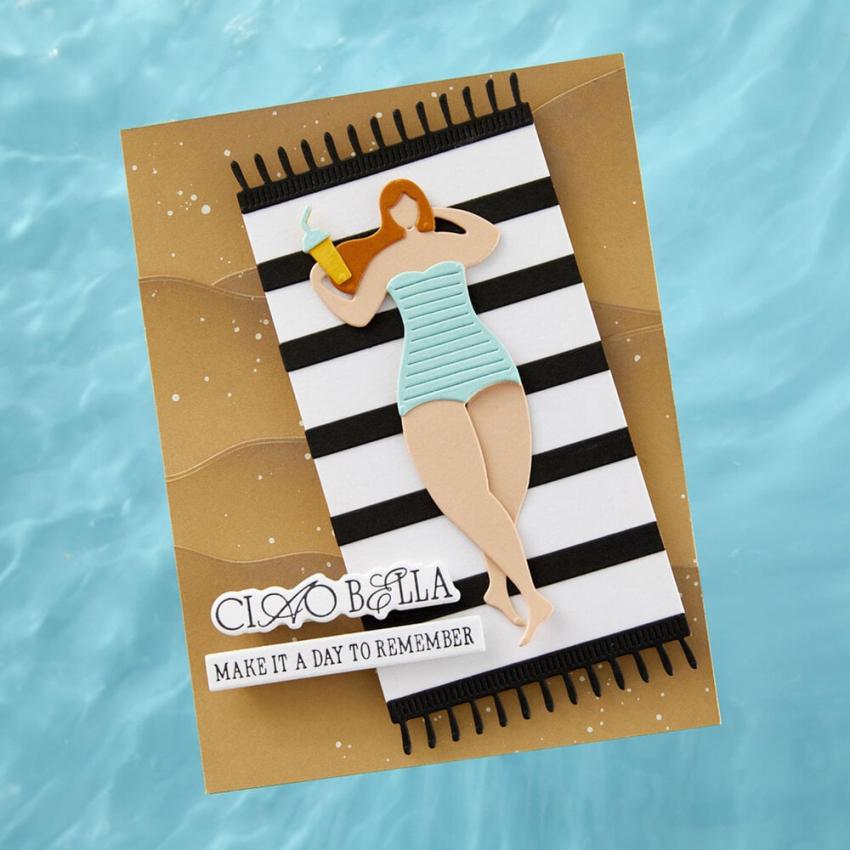 Spellbinders - Stanzschablone "Amalfi Breeze" Dies