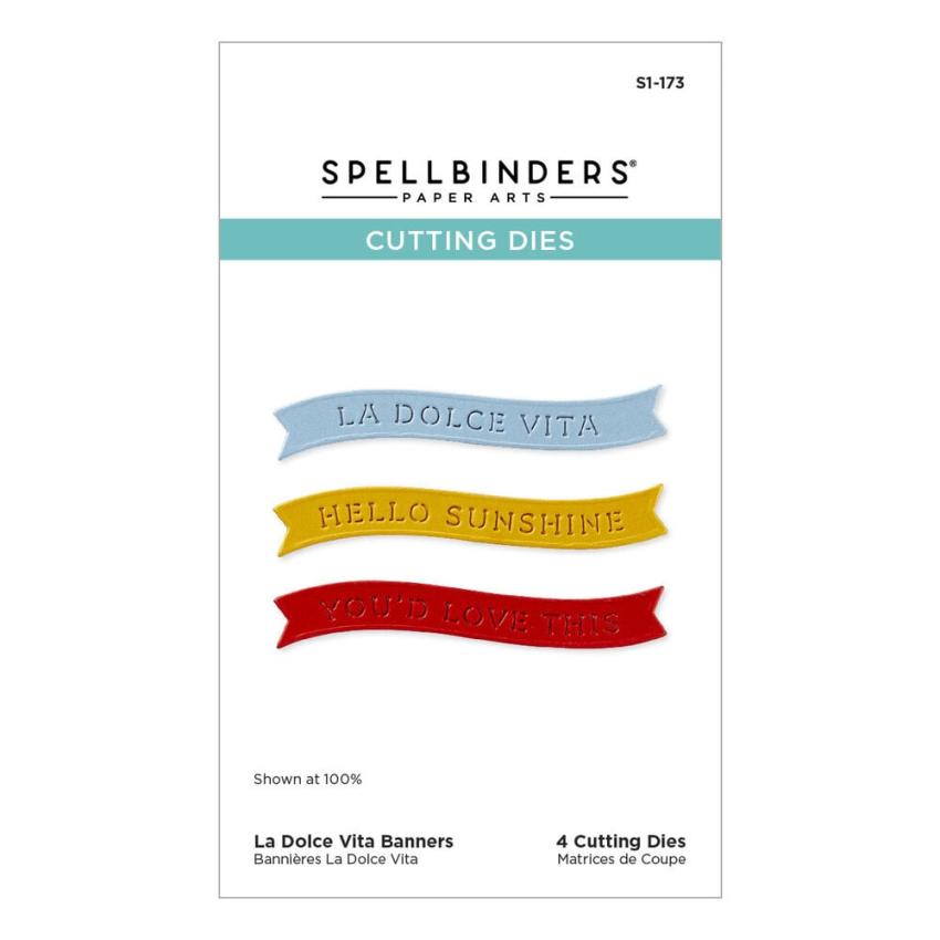 Spellbinders - Stanzschablone "Banners" Dies