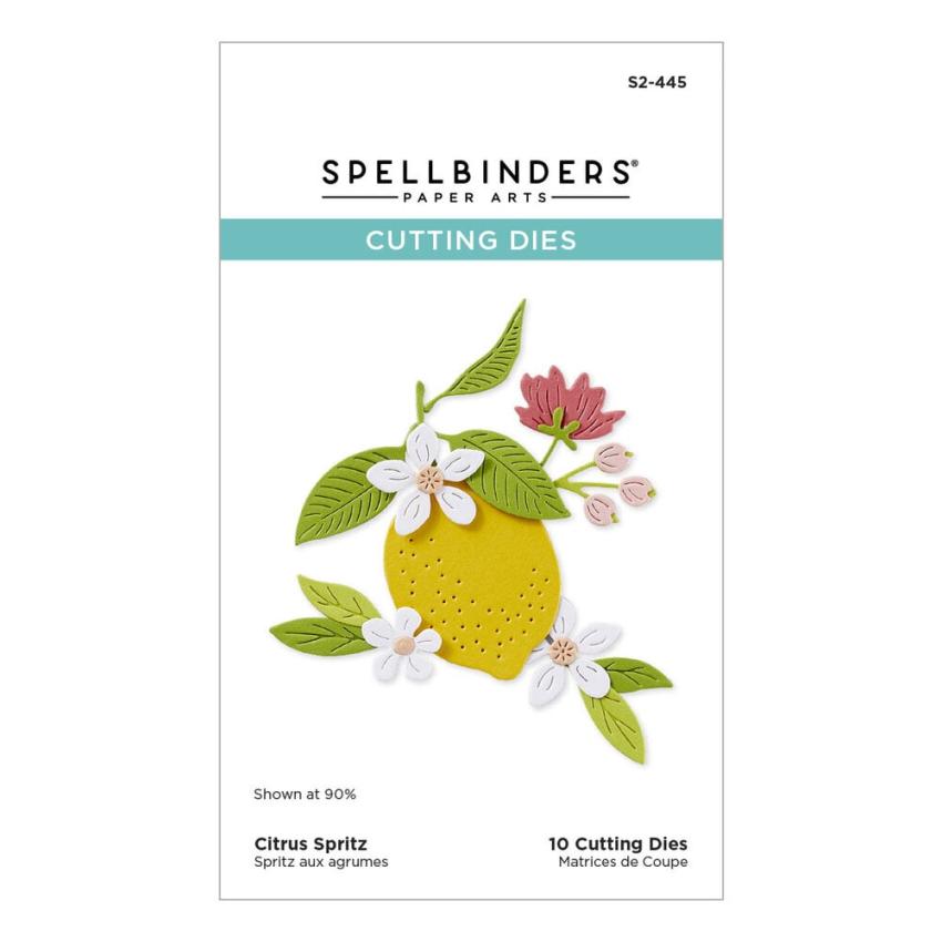 Spellbinders - Stanzschablone "Citrus Spritz" Dies