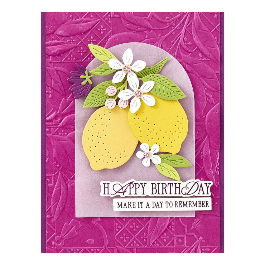 Spellbinders - Stanzschablone "Citrus Spritz" Dies