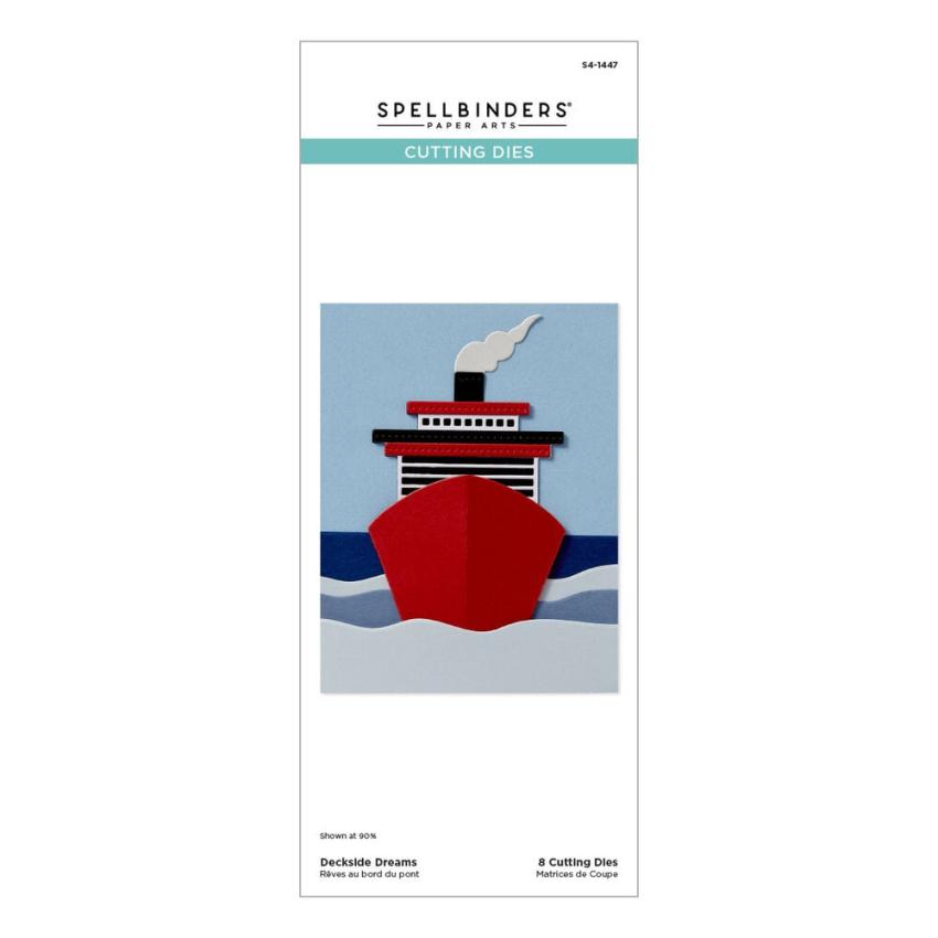 Spellbinders - Stanzschablone "Deckside Dreams" Dies