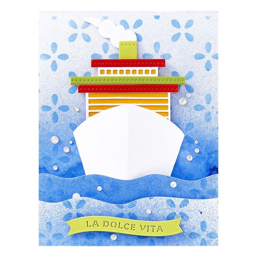 Spellbinders - Stanzschablone "Deckside Dreams" Dies