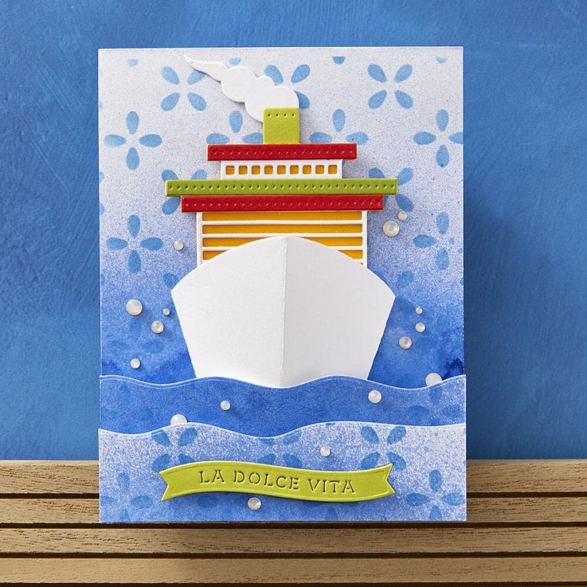 Spellbinders - Stanzschablone "Deckside Dreams" Dies