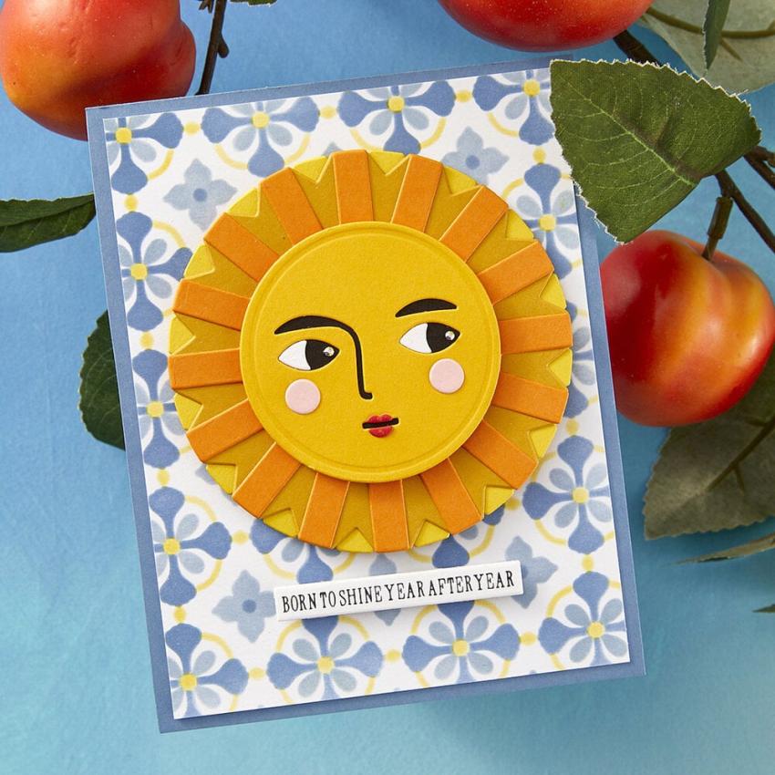 Spellbinders - Stanzschablone "Under the Sun" Dies