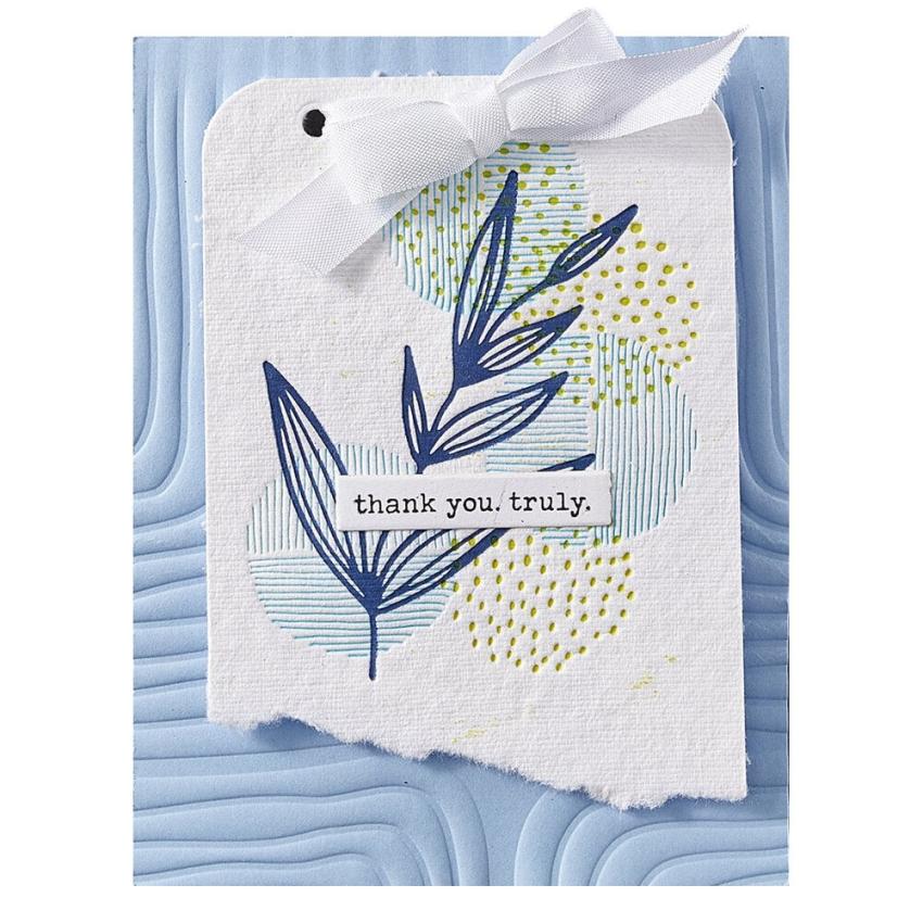 Spellbinders - Prägefolder "Lined Corners" Embossingfolder