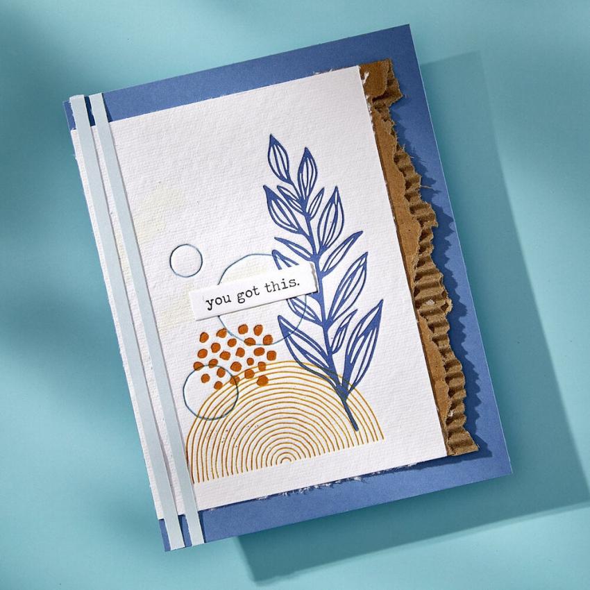 Spellbinders - Buchdrucktechnik "Flourishing" BetterPress Plate