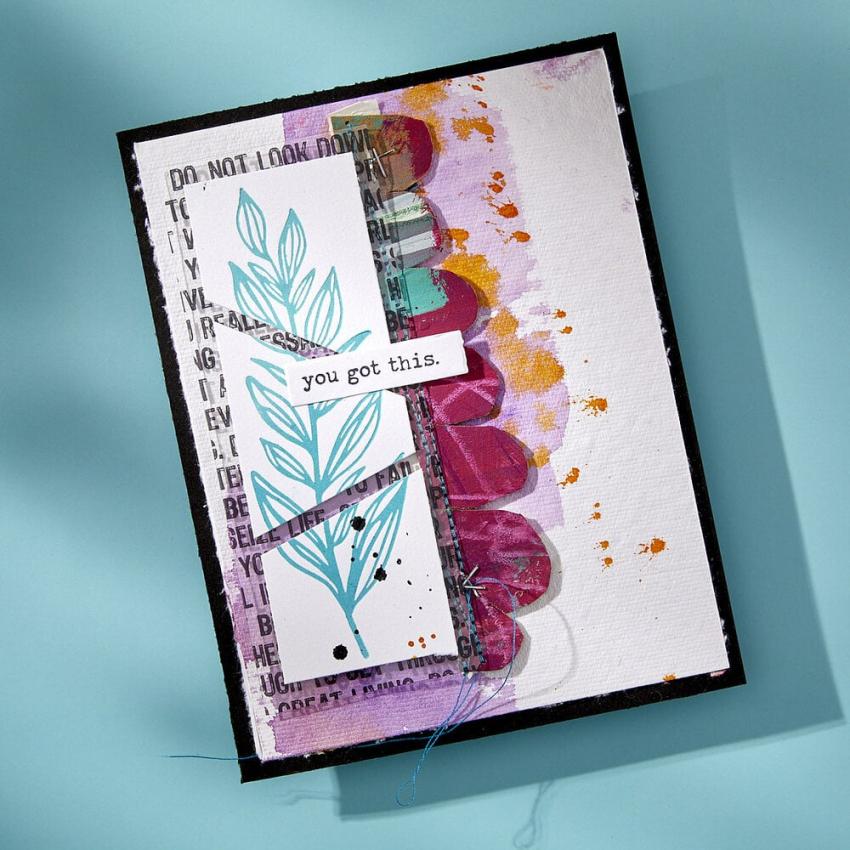 Spellbinders - Buchdrucktechnik "Flourishing" BetterPress Plate