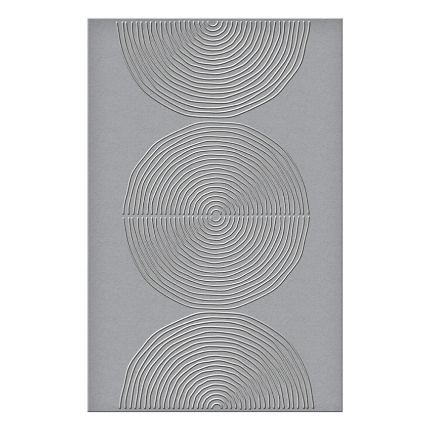 Spellbinders - Prägefolder "Lined Circles" Embossingfolder