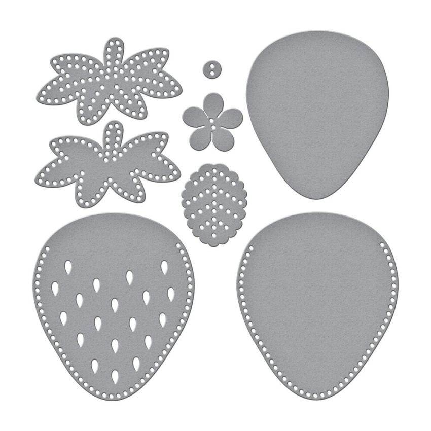 Spellbinders - Stanzschablone "Berry Blossom" Dies
