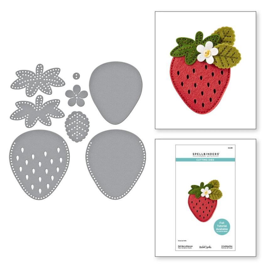 Spellbinders - Stanzschablone "Berry Blossom" Dies