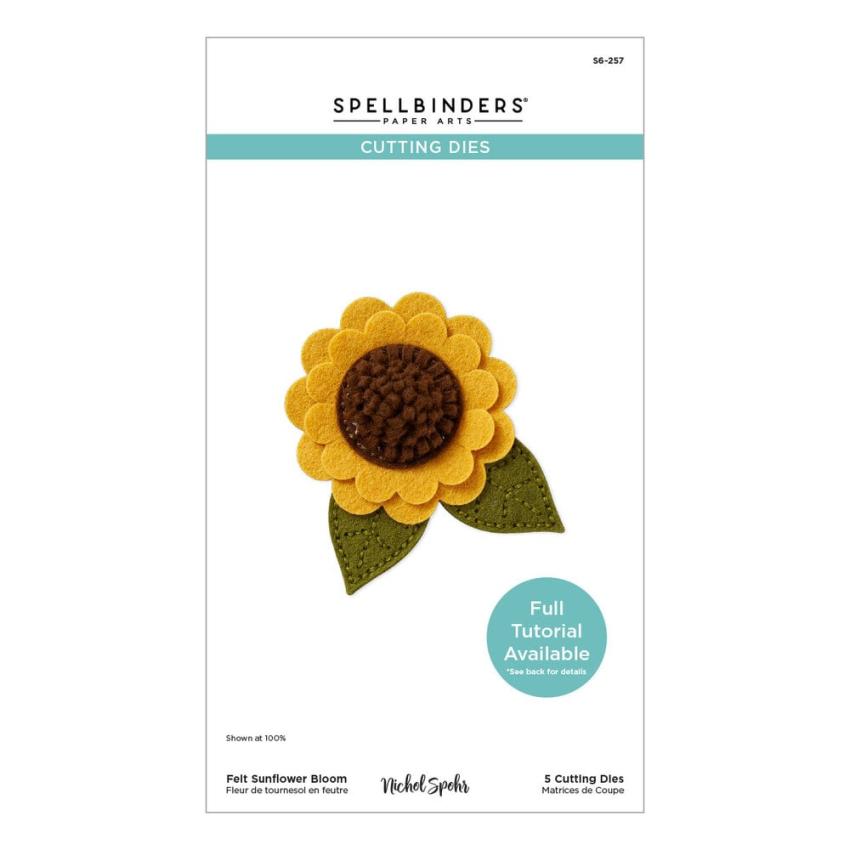 Spellbinders - Stanzschablone "Sunflower Bloom" Dies