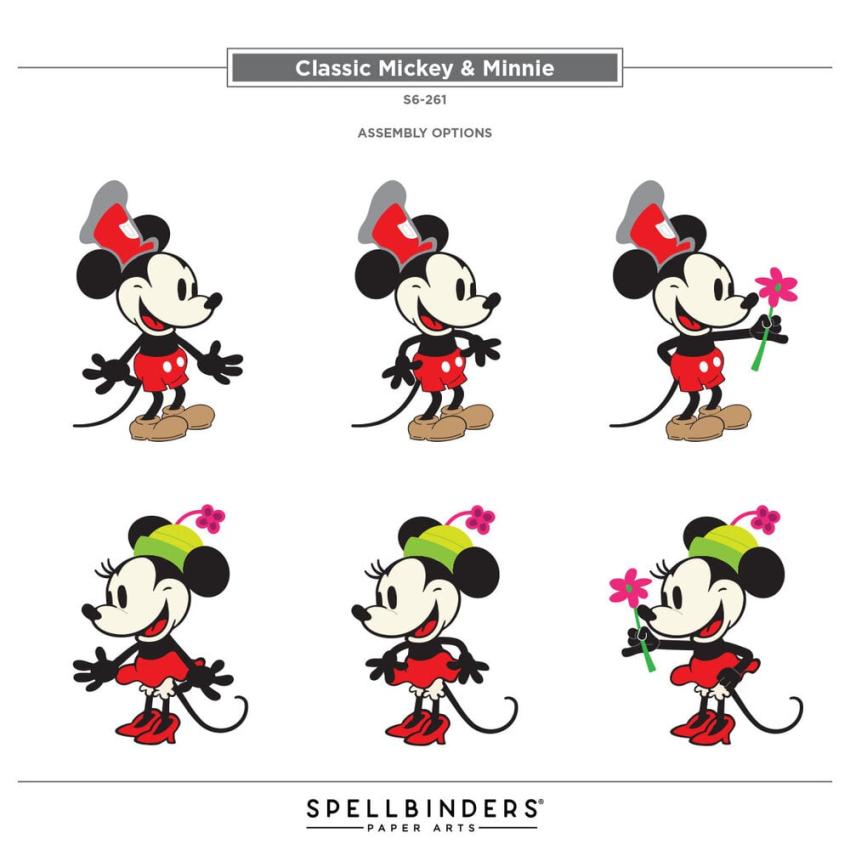 Spellbinders - Stanzschablone "Steamboat Willie Duo" Dies
