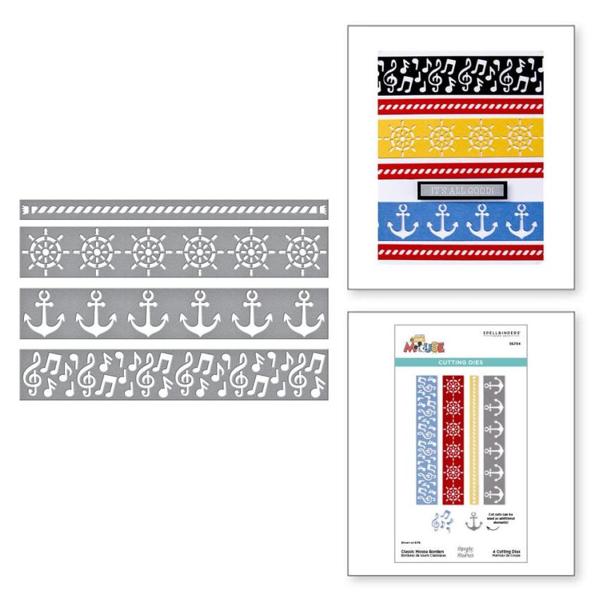 Spellbinders - Stanzschablone "Borders" Dies