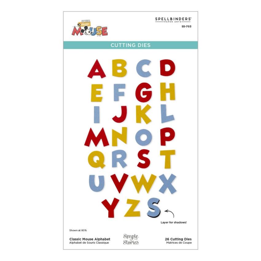 Spellbinders - Stanzschablone "Alphabet" Dies