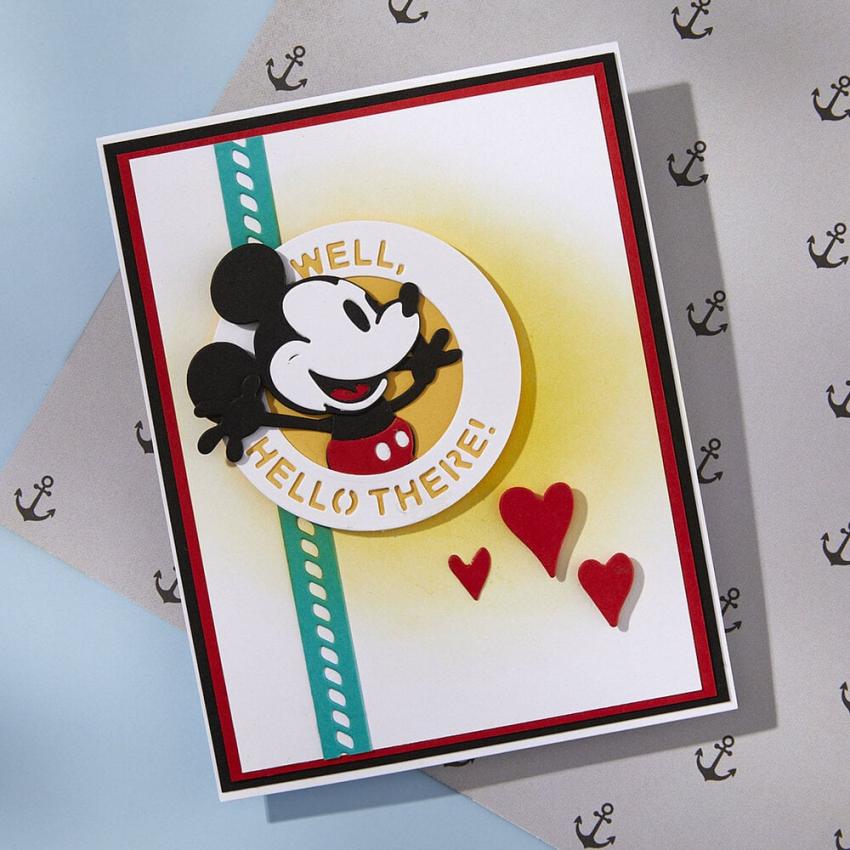 Spellbinders - Stanzschablone "Frame & Sentiments" Dies