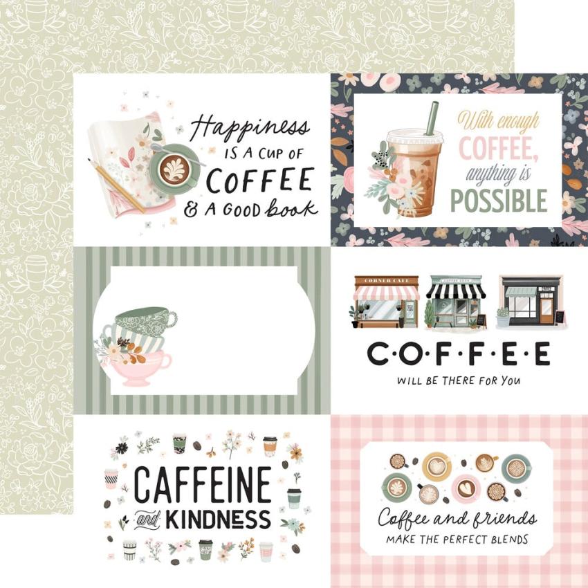 Carta Bella - Designpapier "Coffee Shop" Collection Kit 12x12 Inch - 12 Bogen  