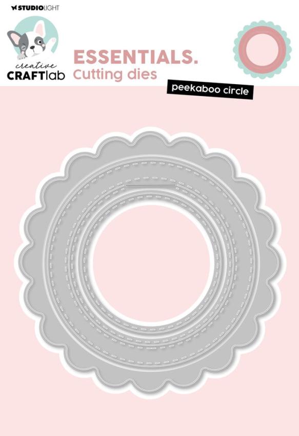 Creative Craft Lab - Studio Light - Stanzschablone "Peekaboo Circle" Dies
