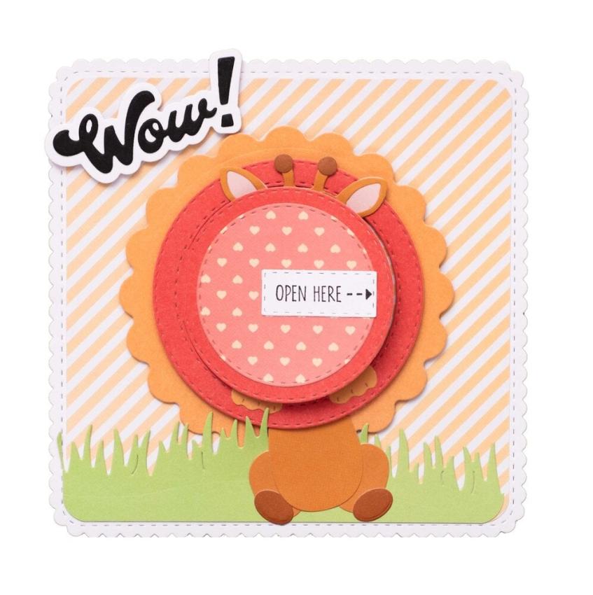 Creative Craft Lab - Studio Light - Stanzschablone "Peekaboo Circle" Dies