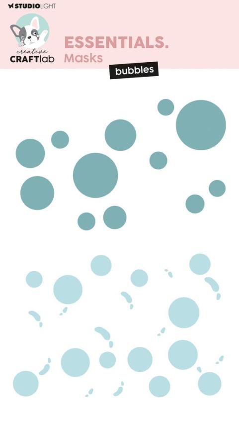 Creative Craft Lab - Studio Light - Schablone "Bubbles" Stencil