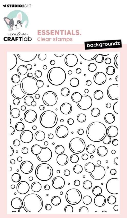 Creative Craft Lab - Studio Light - Stempel "Backgroundz Bubbles" Clear Stamps