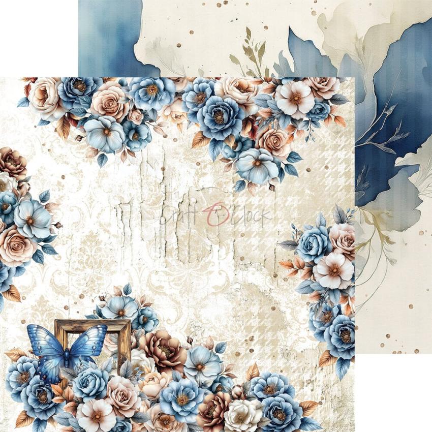 Craft OClock - Designpapier "Mindfulness Time" Paper Pack 8x8 Inch - 24 Bogen