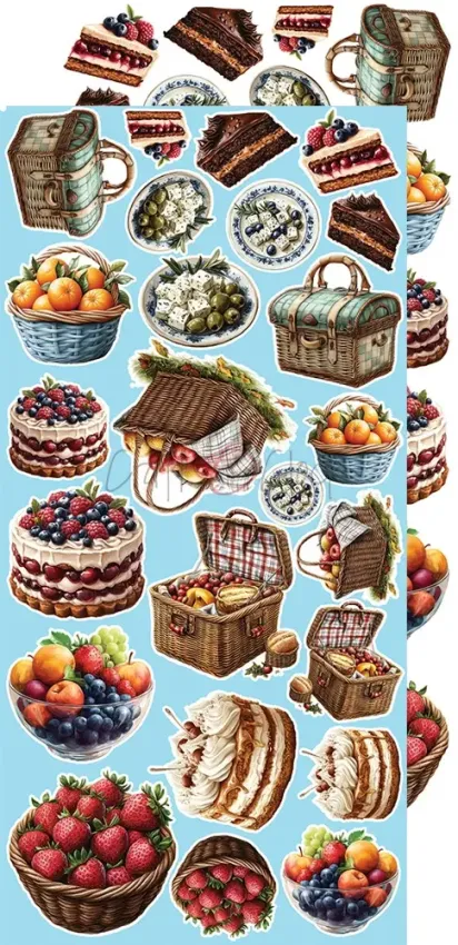 Craft OClock - Ausschneidebogen "Summer Adventures" Extra Set Mix - 18 Bogen