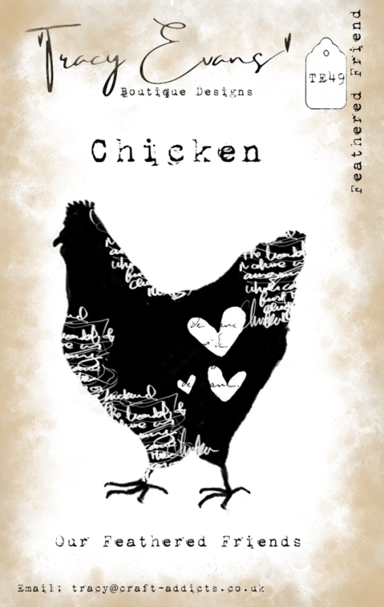 Tracy Evans - Stempelset "Feathered Friend" Clear Stamps