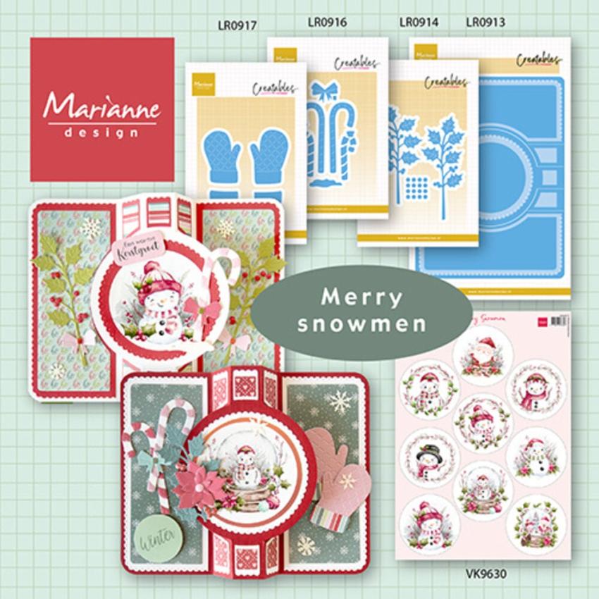 Marianne Design - Präge- und Stanzschablone "Swing-Fold Circle" Creatables Dies