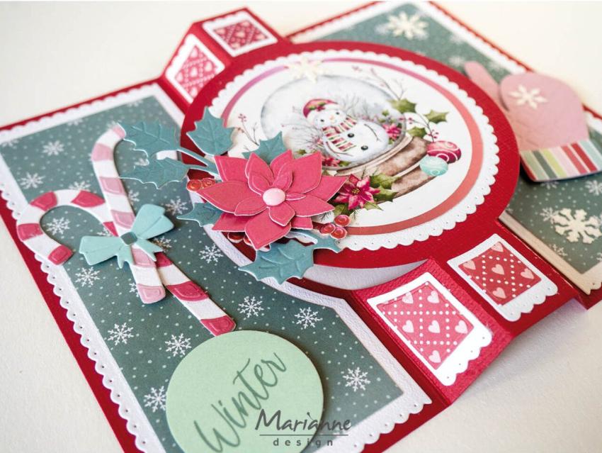 Marianne Design - Präge- und Stanzschablone "Swing-Fold Circle" Creatables Dies