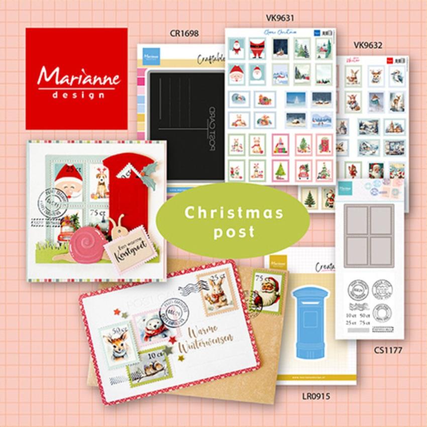 Marianne Design - Präge- und Stanzschablone "Postbox" Creatables Dies