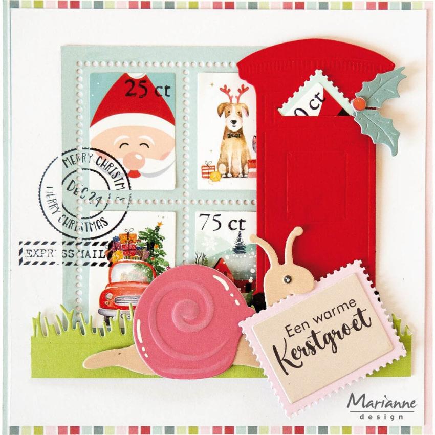 Marianne Design - Präge- und Stanzschablone "Postbox" Creatables Dies