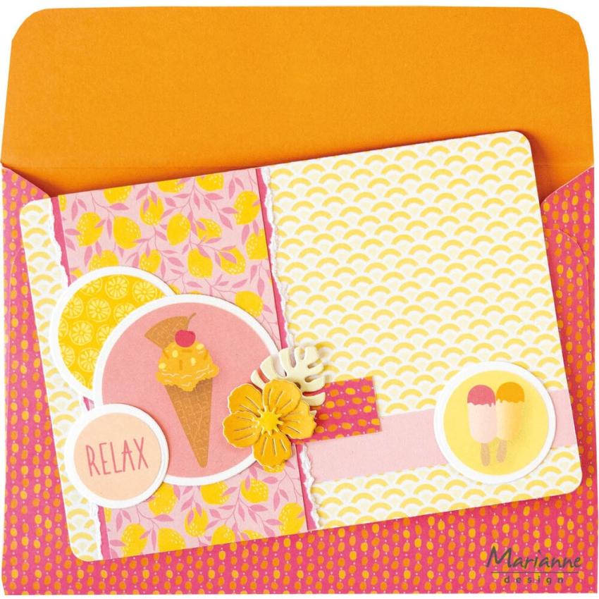 Marianne Design - Schablone 11,5x16cm "Envelope" Stencil