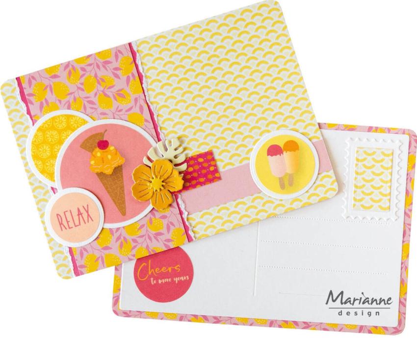 Marianne Design - Schablone 11,5x16cm "Envelope" Stencil