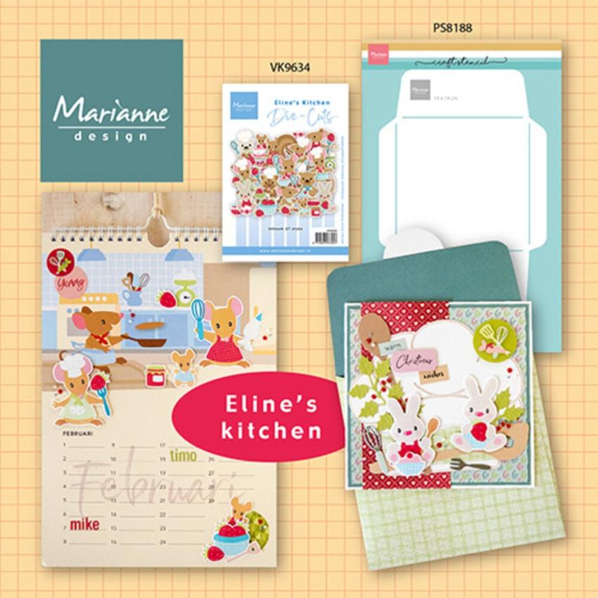 Marianne Design - Stanzteile "Eline's Kitchen" Die Cuts