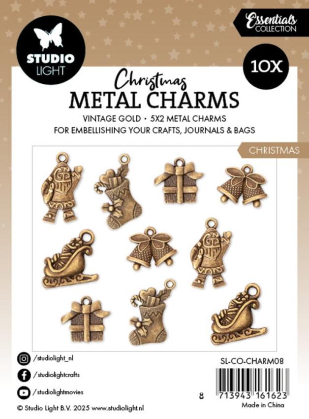 Studio Light - Metallanhänger "Christmas" Metal Charms 