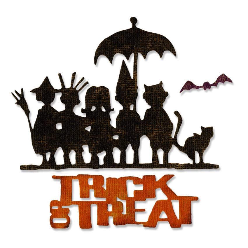 Sizzix - Stanzschablone "Trick-or-Treat" Thinlits Craft Dies by Tim Holtz