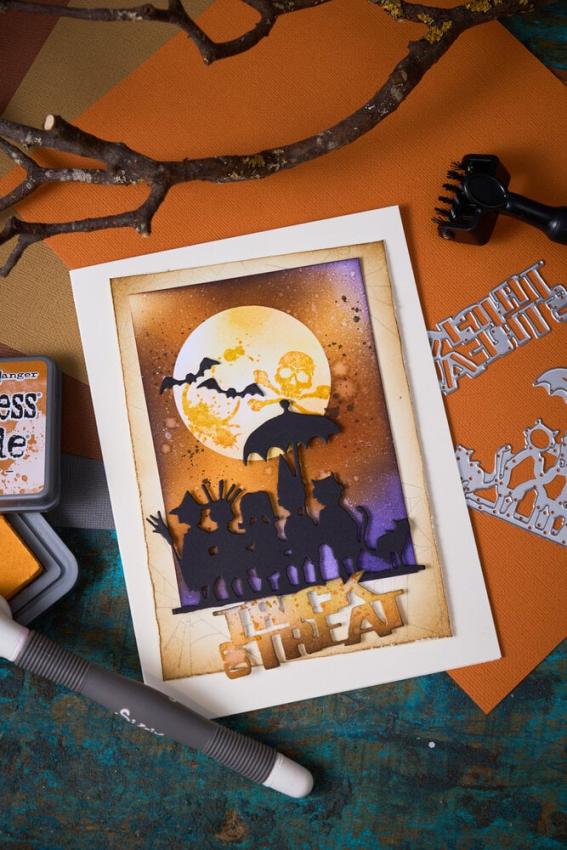 Sizzix - Stanzschablone "Trick-or-Treat" Thinlits Craft Dies by Tim Holtz
