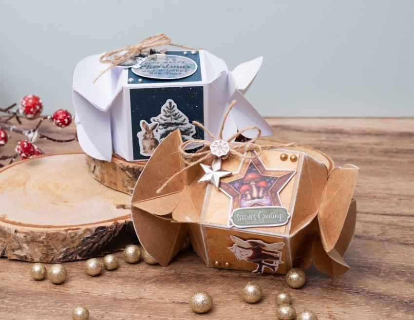 Studio Light - Papierblock für Geschenkboxen A5 "Candy Box" Gift Box Paper Pad - 18 Bogen
