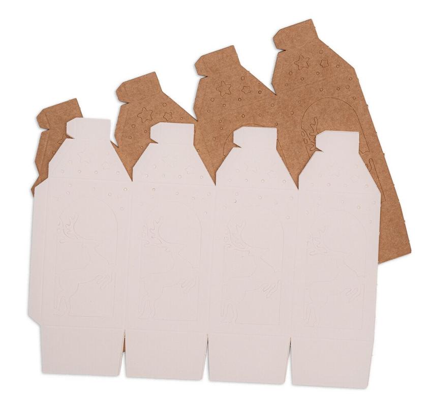 Studio Light - Papierlaternen "Reindeer" Die Cut Paper Laterns - 10 Bogen