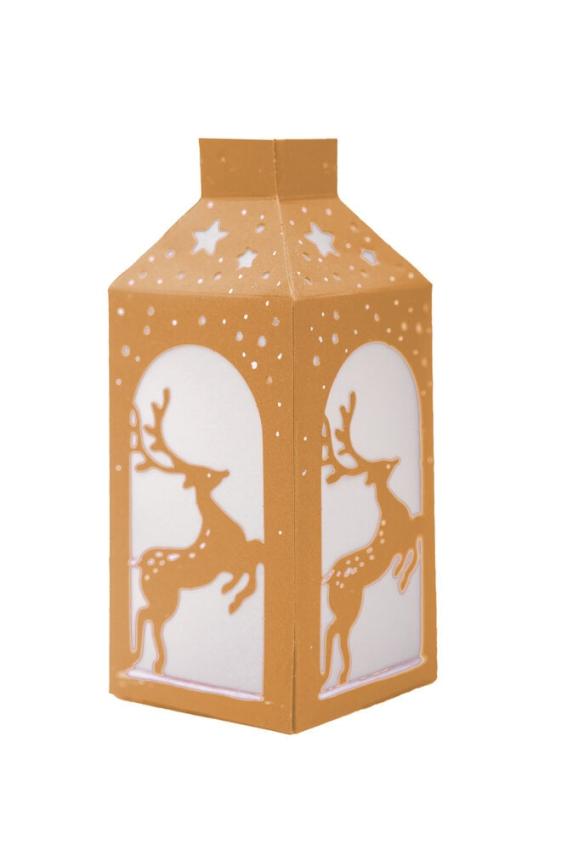 Studio Light - Papierlaternen "Reindeer" Die Cut Paper Laterns - 10 Bogen