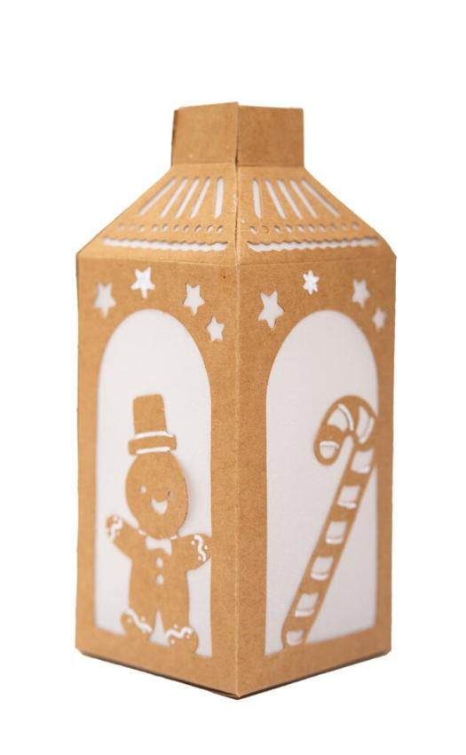 Studio Light - Papierlaternen "Gingerbread Man" Die Cut Paper Laterns - 10 Bogen