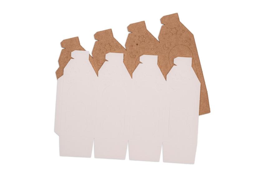 Studio Light - Papierlaternen "Snowman" Die Cut Paper Laterns - 10 Bogen