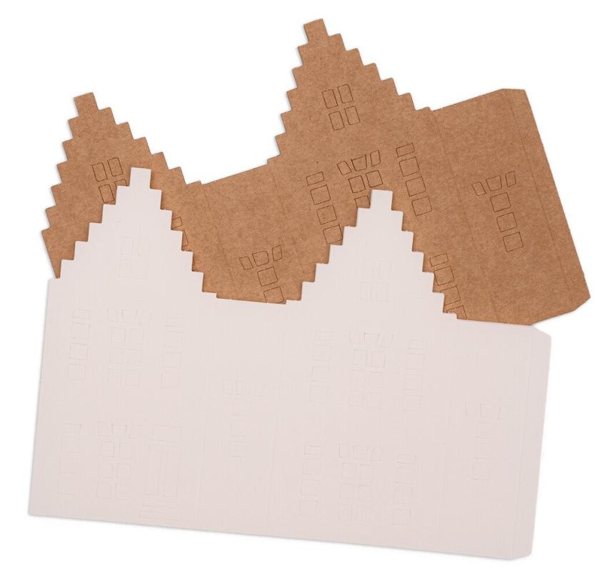 Studio Light - Papierlaternen "Canal House" Die Cut Paper Laterns - 10 Bogen