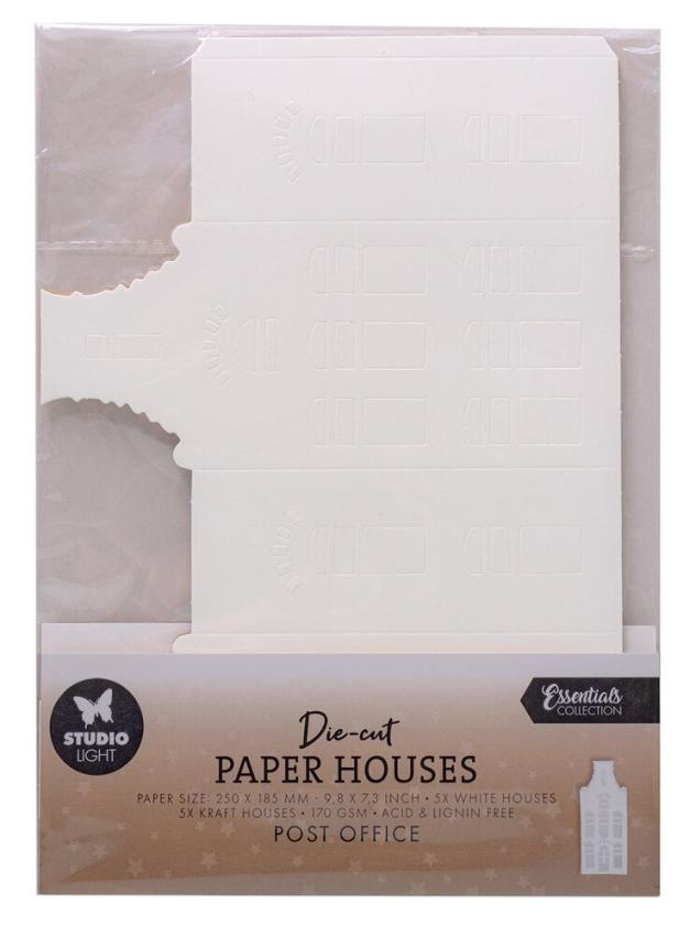 Studio Light - Papierlaternen "Post Office" Die Cut Paper Laterns - 10 Bogen
