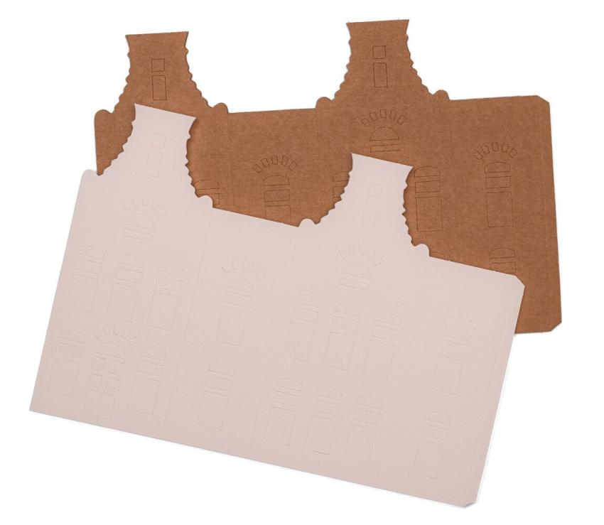 Studio Light - Papierlaternen "Post Office" Die Cut Paper Laterns - 10 Bogen