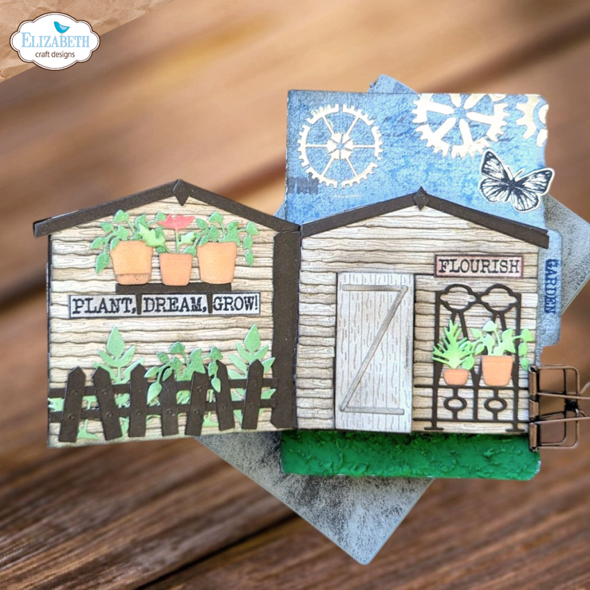 Elizabeth Craft Designs - Stanzschalone "Shed" Dies