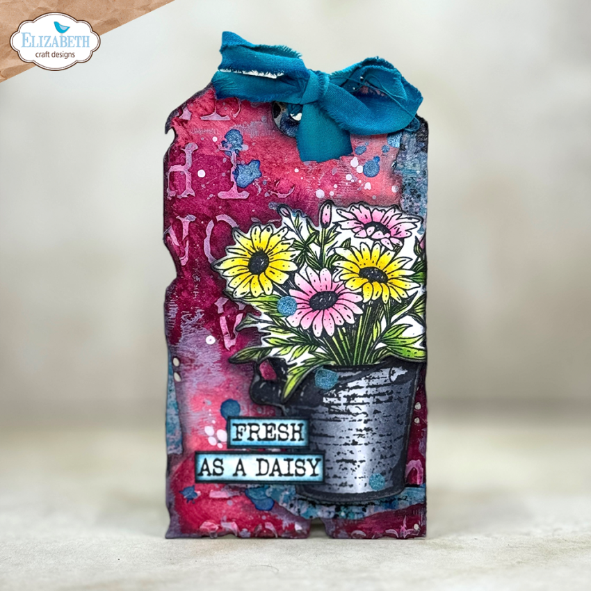 Elizabeth Craft Designs - Stempel & Stanzeschablone "Garden of Love" Stamp & Dies