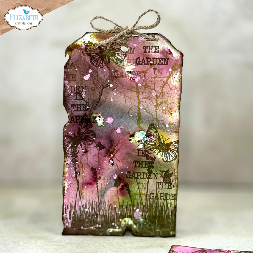 Elizabeth Craft Designs - Stempelset "Cracked Fields" Clear Stamps